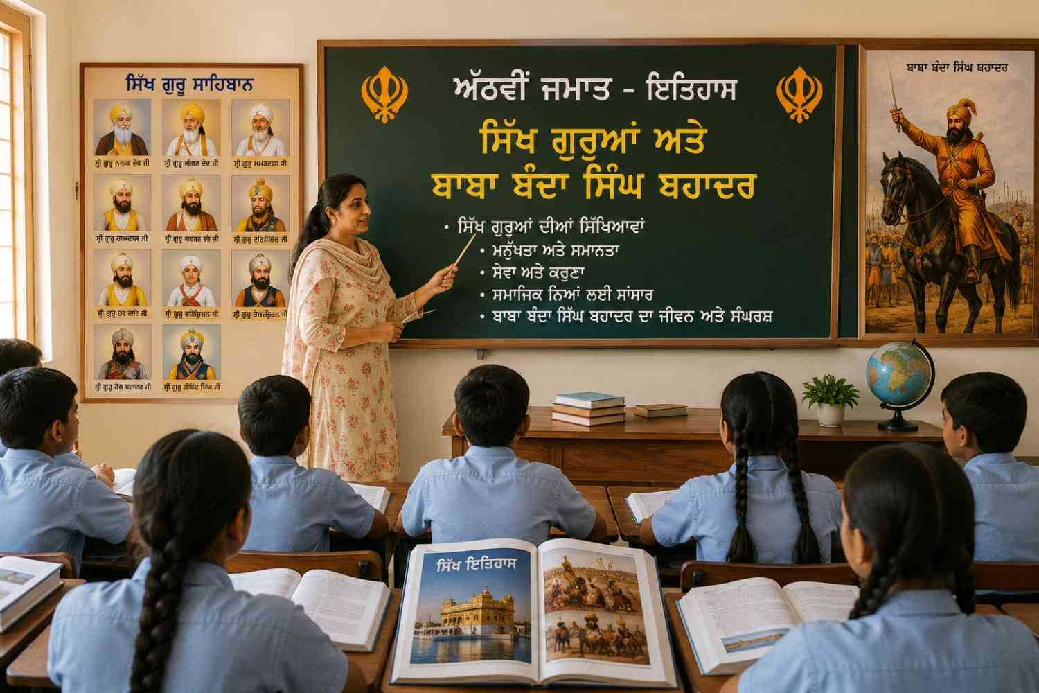 ਹਰਿਆਣਾ ਦੇ ਸਕੂਲੀ ਵਿਦਿਆਰਥੀ ਹੁਣ ਪੜ੍ਹਣਗੇ ਸਿੱਖ ਗੁਰੂਆਂ ਦਾ ਇਤਿਹਾਸ
