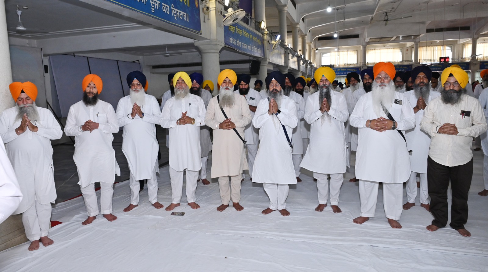 ਗੁਰਦੁਆਰਾ ਸ੍ਰੀ ਮੰਜੀ ਸਾਹਿਬ ਵਿਖੇ ਮਨਾਇਆ ਭਗਤ ਧੰਨਾ ਜੀ ਦਾ ਜਨਮ ਦਿਹਾੜਾ
