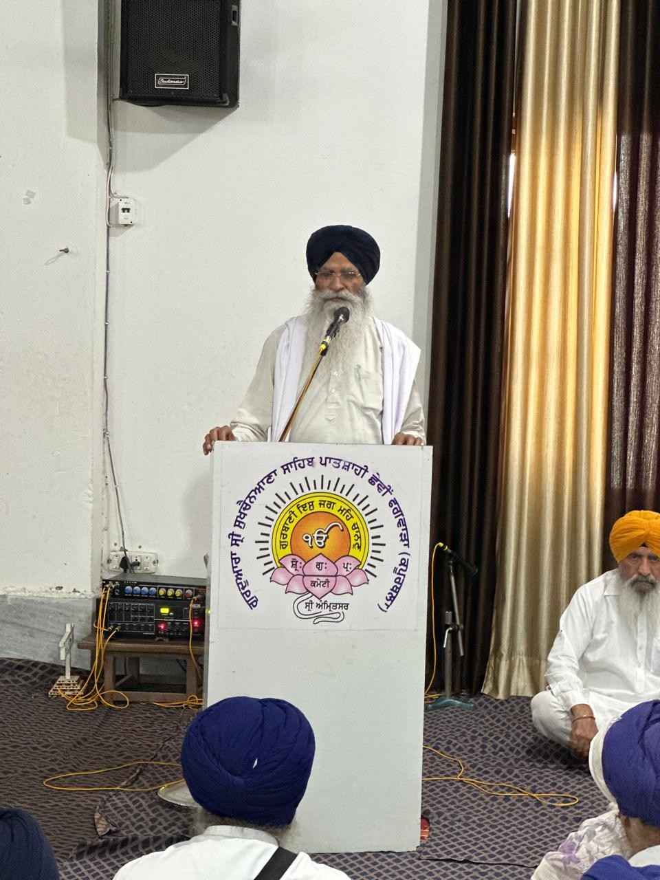 ਗੁਰਦੁਆਰਾ ਸੁਖਚੈਨਆਨਾ ਸਾਹਿਬ ਵਿਖੇ ਐਡਵੋਕੇਟ ਧਾਮੀ ਨੇ ਪ੍ਰਚਾਰਕ, ਢਾਡੀ ਤੇ ਕਵੀਸ਼ਰ ਜਥਿਆਂ ਨਾਲ ਕੀਤੀ ਇਕੱਤਰਤਾ