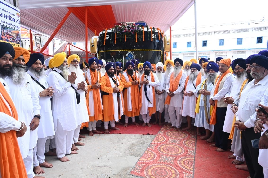ਗੁਰਦੁਆਰਾ ਧੋਬੜੀ ਸਾਹਿਬ ਤੋਂ ਖ਼ਾਲਸਾਈ ਜਾਹੋ ਜਲਾਲ ਨਾਲ ਆਰੰਭ ਹੋਇਆ ਸ਼ਹੀਦੀ ਨਗਰ ਕੀਰਤਨ