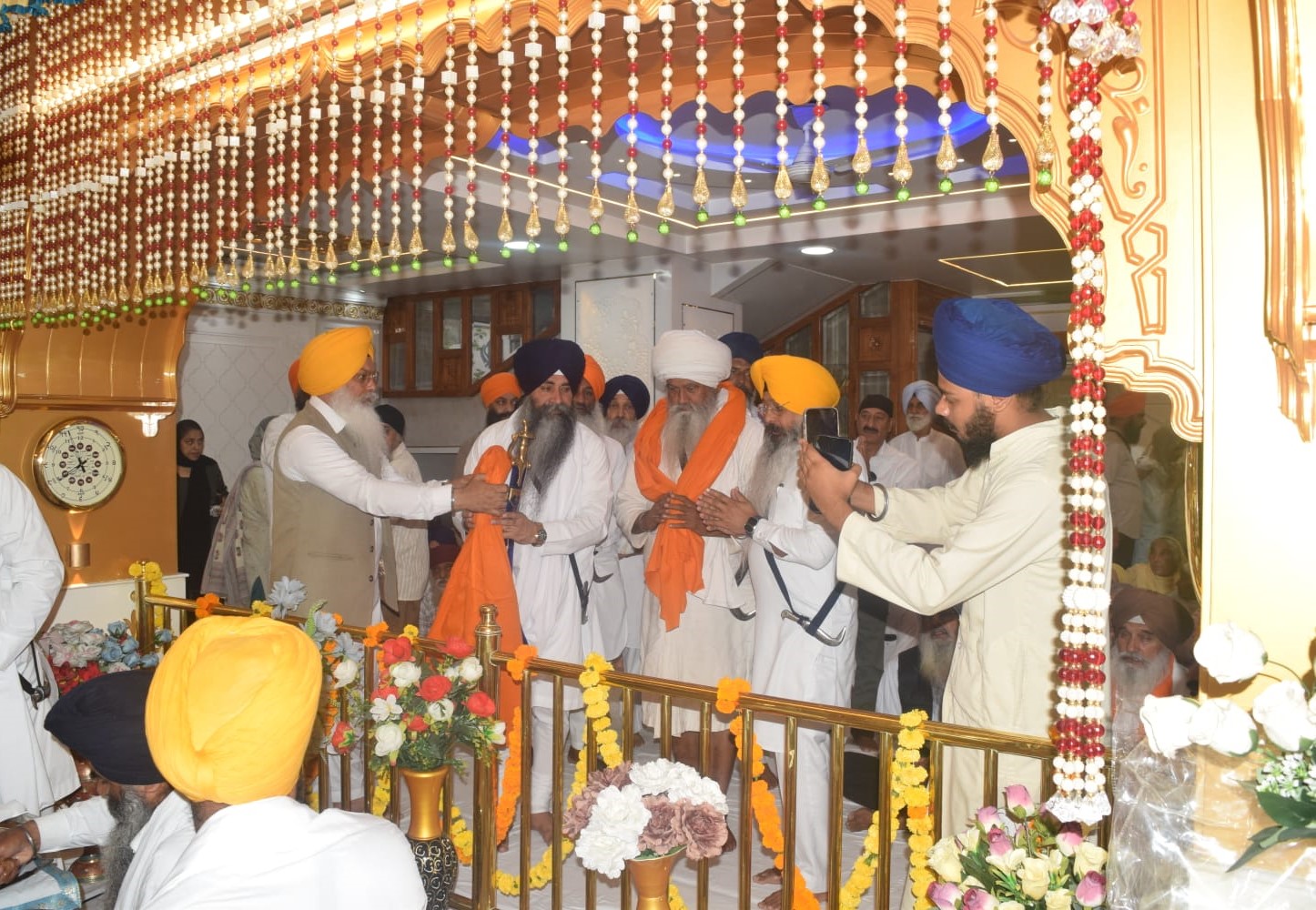 ਸ੍ਰੀ ਗੁਰੂ ਤੇਗ ਬਹਾਦਰ ਸਾਹਿਬ ਦੇ ਪ੍ਰਕਾਸ਼ ਪੁਰਬ ਮੌਕੇ ਗੁਰਦੁਆਰਾ ਗੁਰੂ ਕੇ ਮਹਿਲ ਵਿਖੇ ਹੋਏ ਗੁਰਮਤਿ ਸਮਾਗਮ