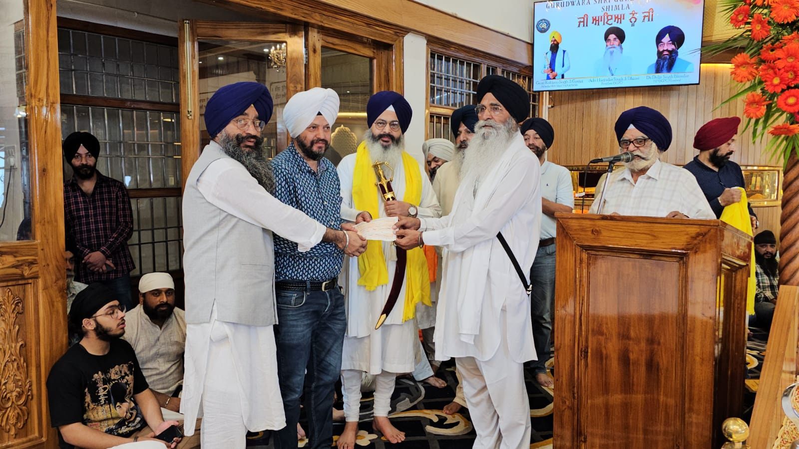 350 ਸਾਲਾ ਸ਼ਹੀਦੀ ਸ਼ਤਾਬਦੀ ਦੇ ਸਬੰਧ ‘ਚ ਸ਼੍ਰੋਮਣੀ ਕਮੇਟੀ ਵਲੋਂ ਸ਼ਿਮਲਾ ਵਿਖੇ ਗੁਰਮਤਿ ਸਮਾਗਮ