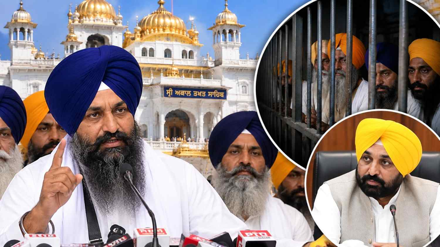 ਬੰਦੀ ਸਿੰਘਾਂ ਦੀ ਰਿਹਾਈ ਲਈ ਪੰਥਕ ਏਕਤਾ ’ਤੇ ਜ਼ੋਰ: ਸ੍ਰੀ ਅਕਾਲ ਤਖ਼ਤ ਸਾਹਿਬ ਵੱਲੋਂ ਕਰਨੈਲ ਸਿੰਘ ਪੰਜੋਲੀ ਨੂੰ ਮੁੱਖ ਮੰਤਰੀ ਨਾਲ ਮੁਲਾਕਾਤ ਤੋਂ ਗੁਰੇਜ਼ ਕਰਨ ਦੀ ਹਦਾਇਤ
