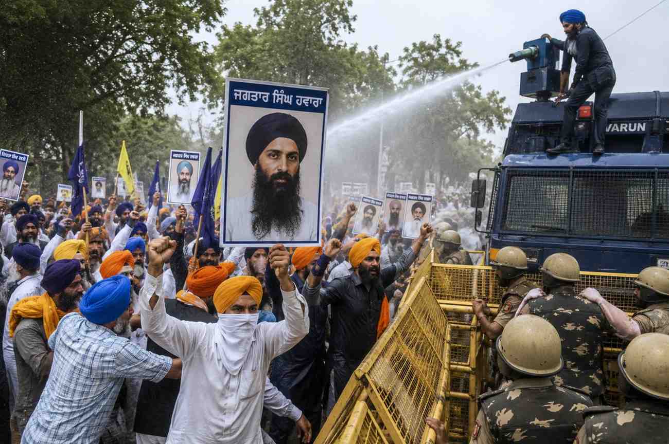 ਬੰਦੀ ਸਿੰਘਾਂ ਦੀ ਰਿਹਾਈ ਦੀ ਮੰਗ ਨੂੰ ਲੈ ਕੇ ਚੰਡੀਗੜ੍ਹ ਵਿੱਚ ਵੱਡਾ ਇਕੱਠ, ਪੁਲਿਸ ਨਾਲ ਟਕਰਾਅ