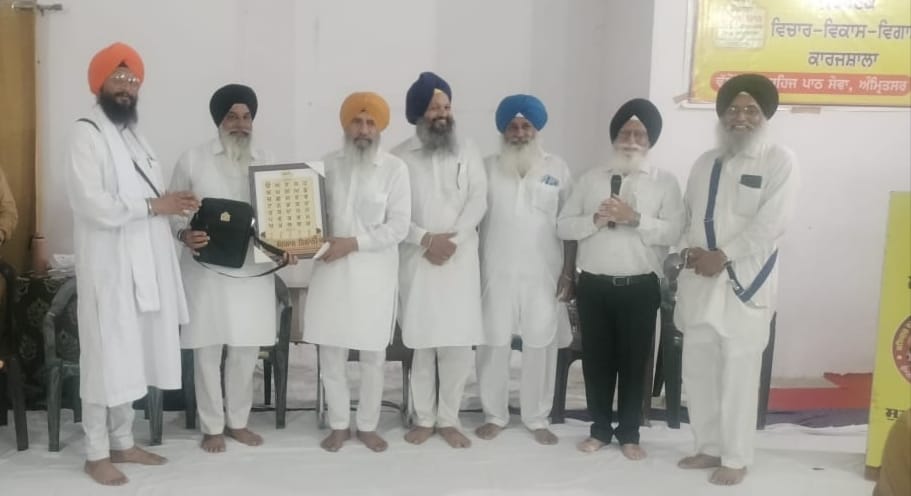 ਸ੍ਰੀ ਗੁਰੂ ਤੇਗ ਬਹਾਦਰ ਜੀ ਦੀ 350 ਸਾਲਾ ਸ਼ਤਾਬਦੀ ਨੂੰ ਸਮਰਪਿਤ 35 ਹਜਾਰ ਪੁਰਾਣੀਆਂ ਨੇ ਛਕਿਆ ਅੰਮ੍ਰਿਤ - ਕੁਲਵੰਤ ਸਿੰਘ ਮੰਨਣ
