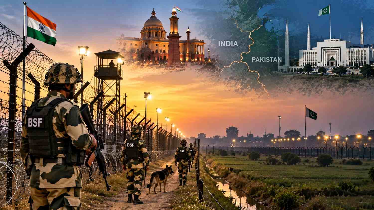 ਤਰਨ ਤਾਰਨ ਬਾਰਡਰ ਤੋਂ ਦਿੱਲੀ ਅਤੇ ਇਸਲਾਮਾਬਾਦ ਤੱਕ: ਭਾਰਤ-ਪਾਕਿ ਤਣਾਅ ਕਿਉਂ ਵਧਿਆ?