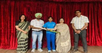 Harjot Kaur of APJ School became the Vice Captain of Punjab Women's Hockey Team