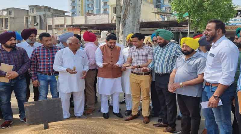 DIRECT OFFICIALS TO ENSURE SMOOTH PROCUREMENT ACROSS ALL 78 PURCHASE CENTRES IN JALANDHAR