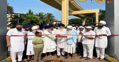 Inauguration of Joggers Park in Mumbai in memory of Jathedar Kulwant Singh Sidhu