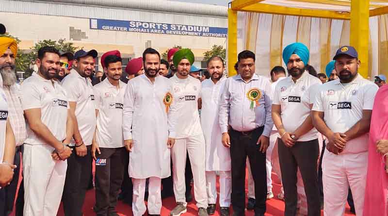Meet Hayer inaugurates All India Civil Services Cricket Tournament by taking to field himself